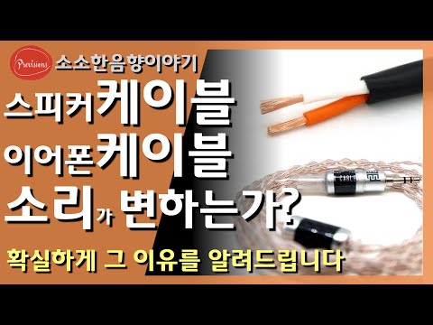 케이블 미신? 답을 알려드릴까요? 스피커케이..